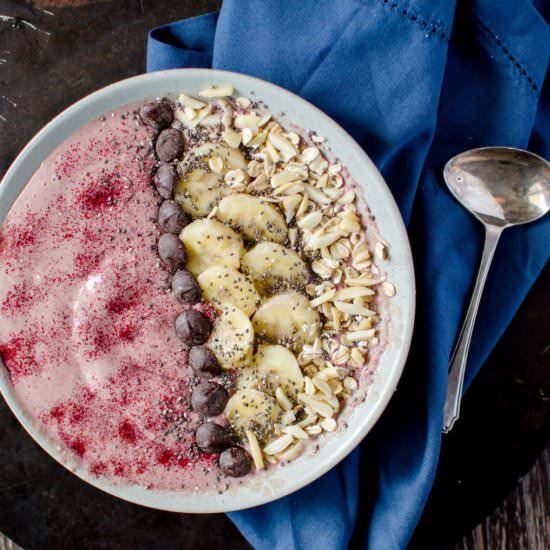 Chai Cold Brew Smoothie Bowl