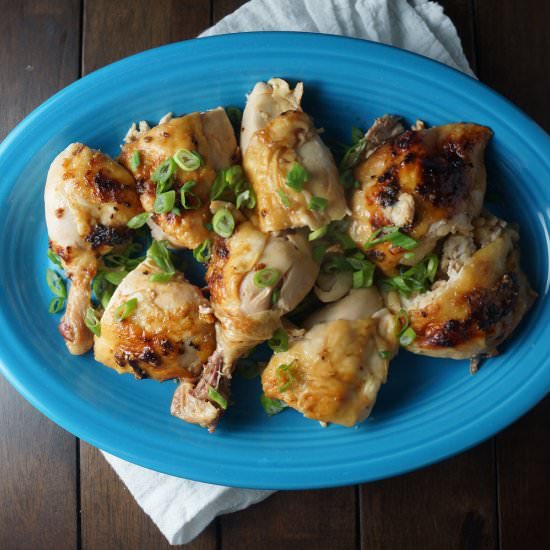 Miso Butter Roasted Chicken