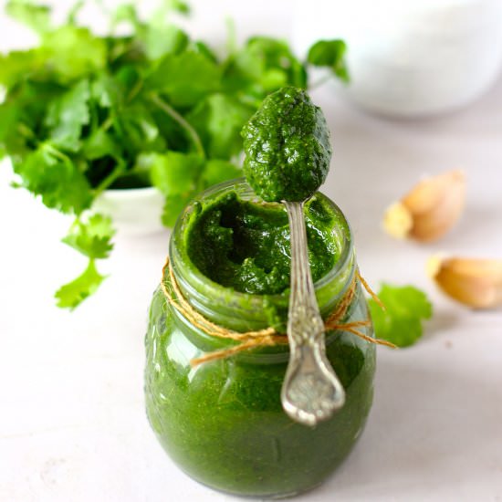 Mint and Coriander Chutney