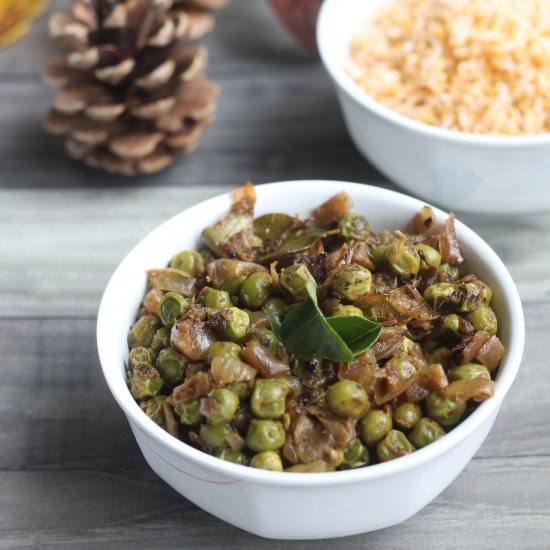 Green Peas Dry Fry