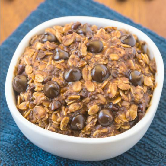 Double Chocolate Baked Oatmeal