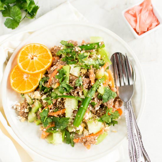 Teff Tofu Salad