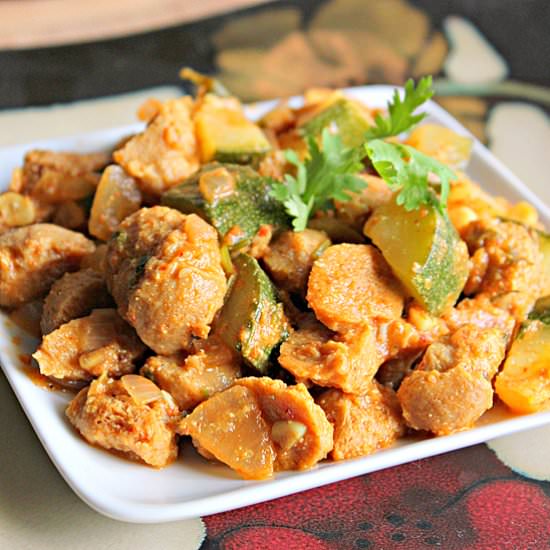 Soy And Zucchini Curry