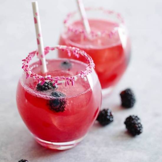 Blackberry Grapefruit Margaritas