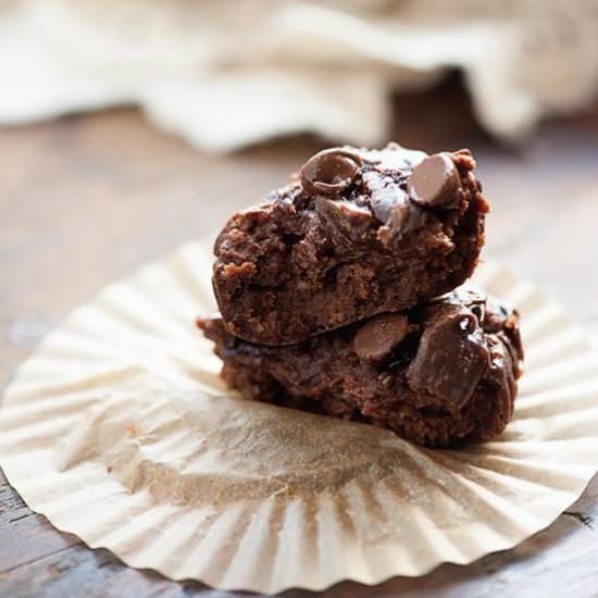 Chocolate Banana Blender Muffins