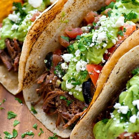 Chipotle Pulled Beef Tacos