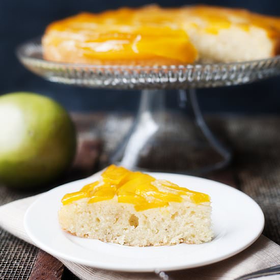 Mango Upside Down Cake