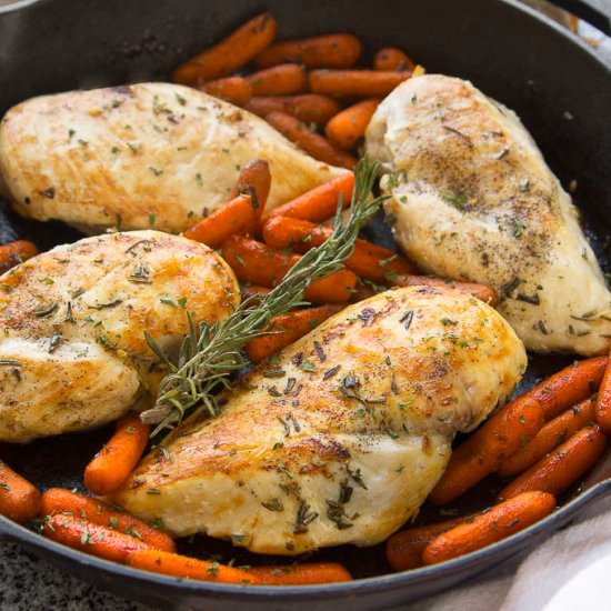 Healthy Rosemary Chicken