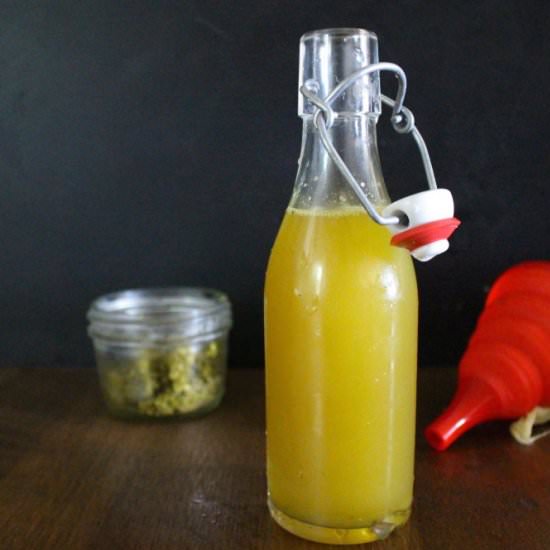Fermented Jalapeño Garlic Hot Sauce