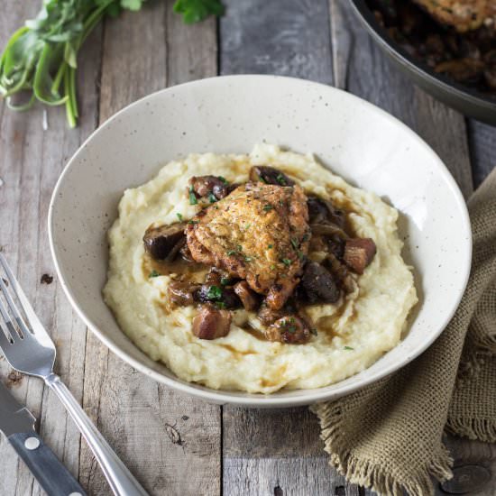 Coq Au Vin Blanc