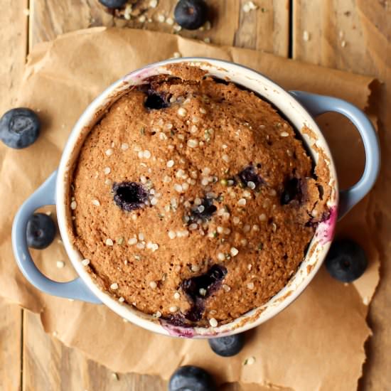 Blueberry Muffin in a Mug