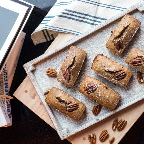 Coffee Pecan Financiers