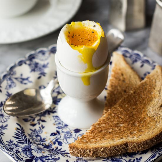Tom’s Perfect Soft-Boiled Eggs