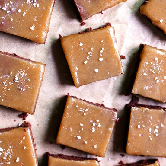 Salted Caramel Brownies