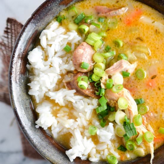 Chicken and Sausage Gumbo