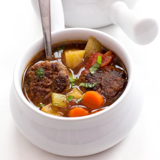 Italian Meatball Soup
