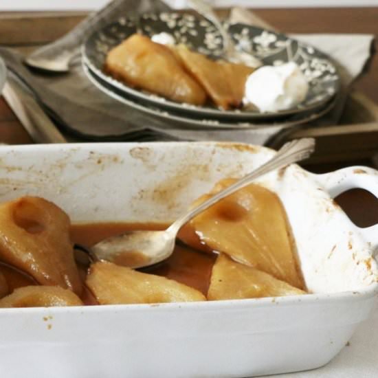 Aged Earl Grey& Honey Roasted Pears