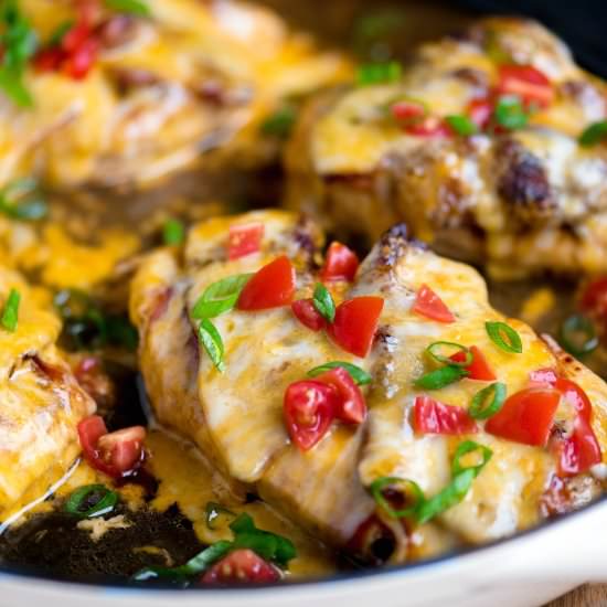 20 Minute Skillet Monterey Chicken