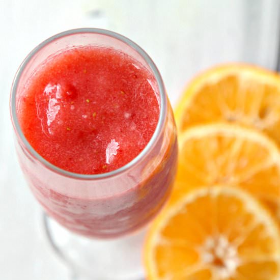 Strawberry Prosecco Slushie