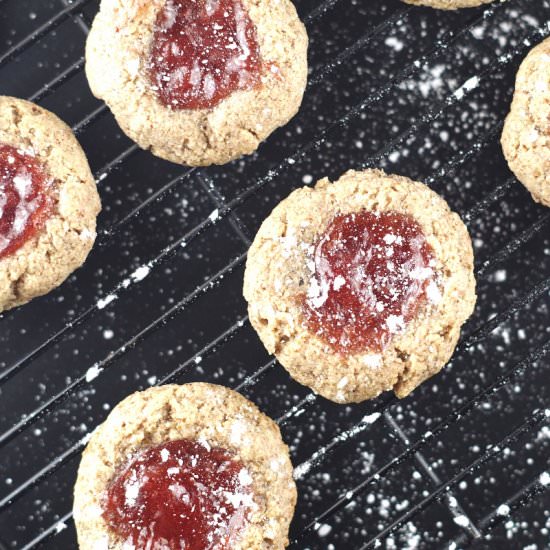 Grain-Free Thumbprint Cookies