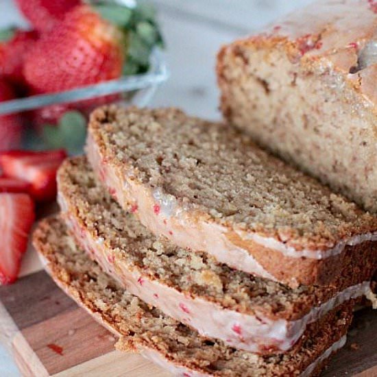 Strawberry Fruit Pulp Quick Bread