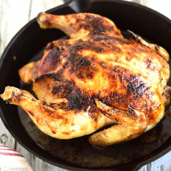 Blood Orange Roast Chicken