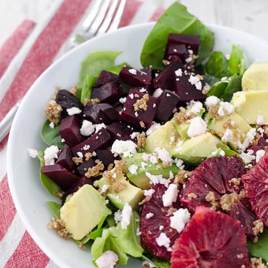 Blood Orange and Roasted Beet Salad