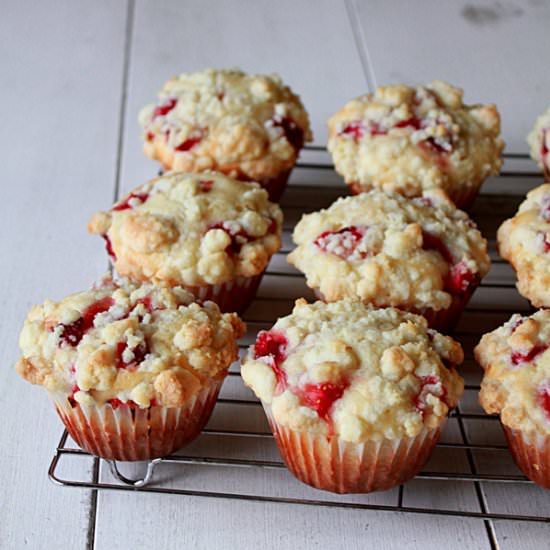 Strawberry Streusel Muffins