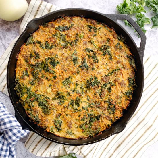 Sweet Potato Quiche (Dairy-Free/GF)