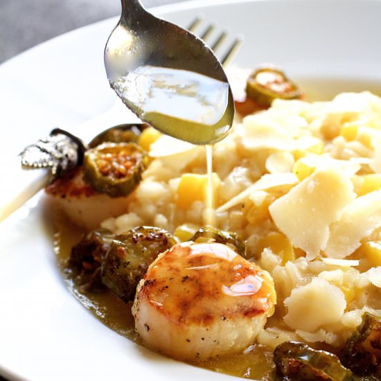 Sea Scallops Jalapeno Brown Butter