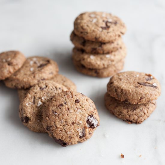 Almond Chocolate Chunk Cookies
