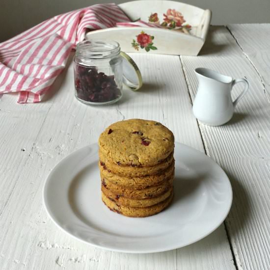 Biscuits with Cereals and Cranberry