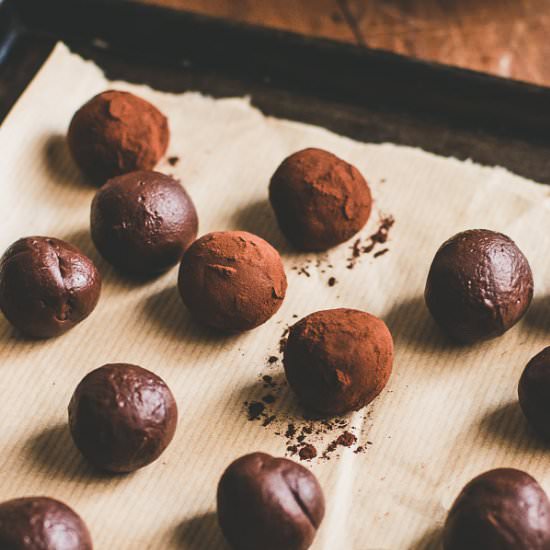 Chocolate Caramel Truffles