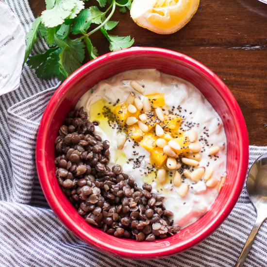 Savory Breakfast Yogurt Bowl