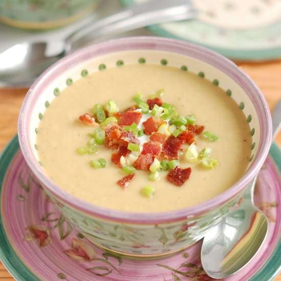 Celeriac Leek & Potato Soup