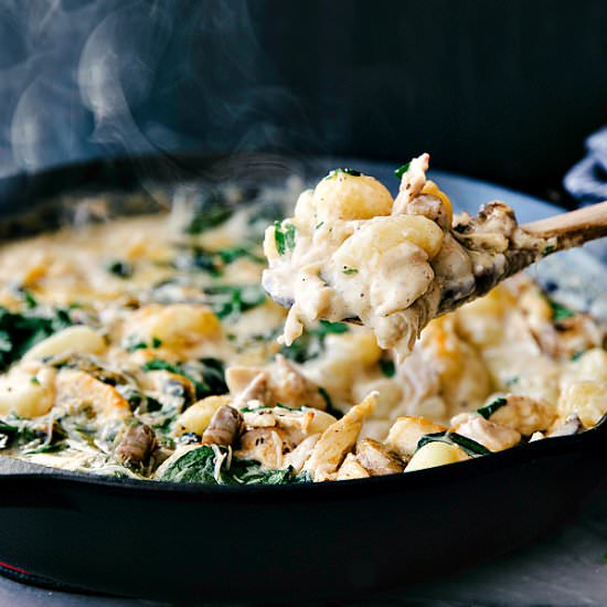 ONE Pot Chicken Gnocchi