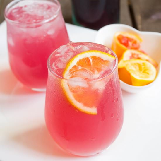 Rosé Blood Orange Lemonade