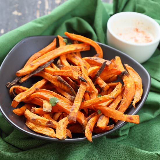 Crisp Sweet Potato Fries