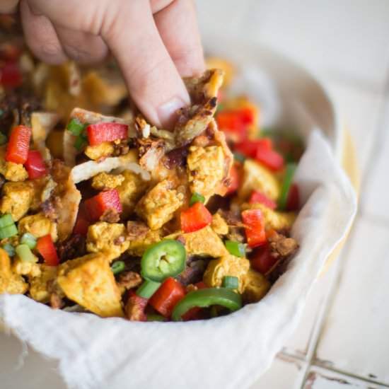 Vegan Breakfast Nachos
