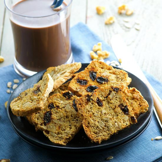 Cherry & Walnut Crackers