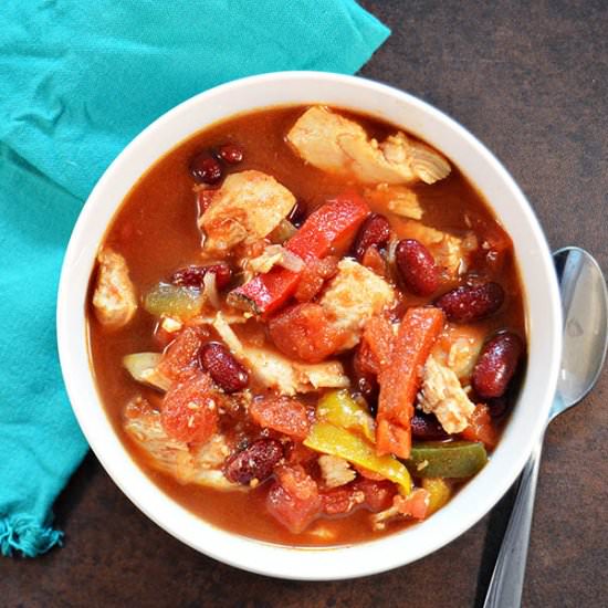 Southwest Chicken Soup