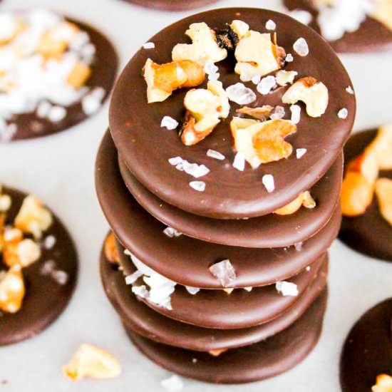 Nutty Dark Chocolate Snack Bites