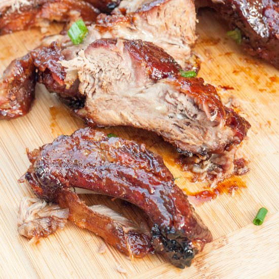 Gluten Free Sticky Asian Ribs