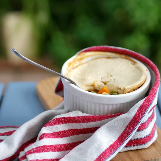 Healthy Low Fat Chicken Pot Pies