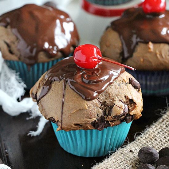 Chocolate Chip Ricotta Muffins