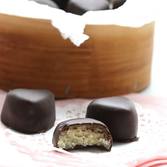 Homemade Marzipan Hearts