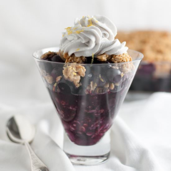 Blueberry Limoncello Crisp