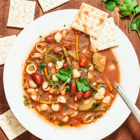 minestrone soup
