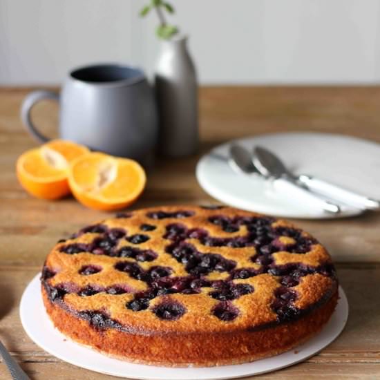Flourless mandarin cake
