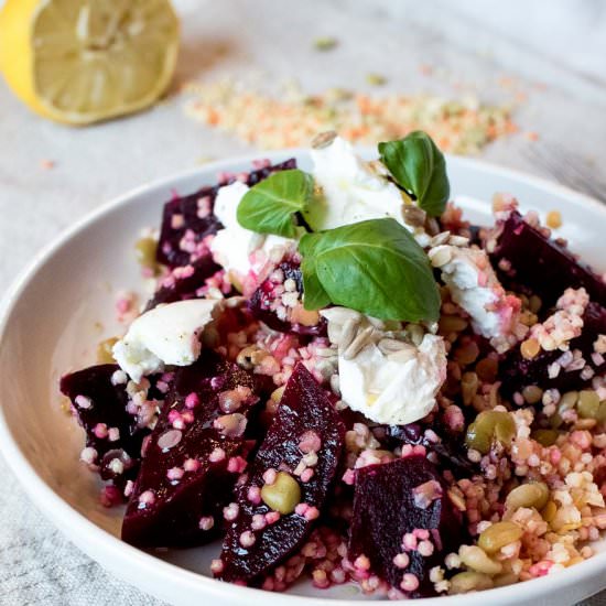 Beetroot & Goat Cheese Salad